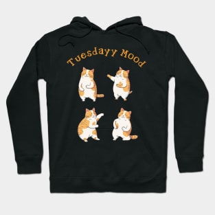 Cat in tuesday mood Hoodie